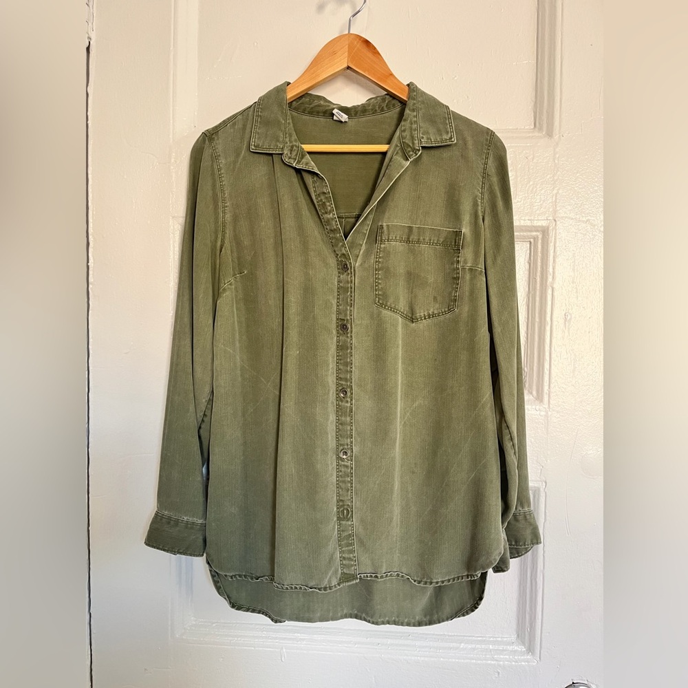 Old Navy Sage Green Casual Shirt